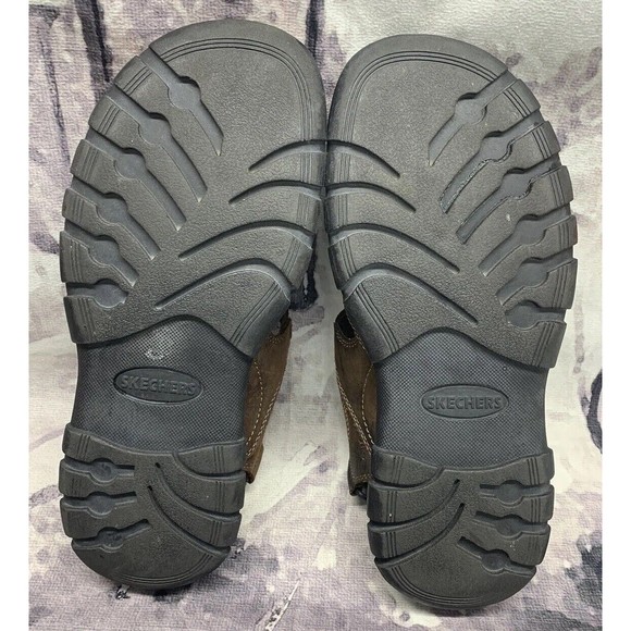 Skechers Men's Brown Leather Gladiator Fisherman Sandals 60395 Size 10 - Picture 5 of 13